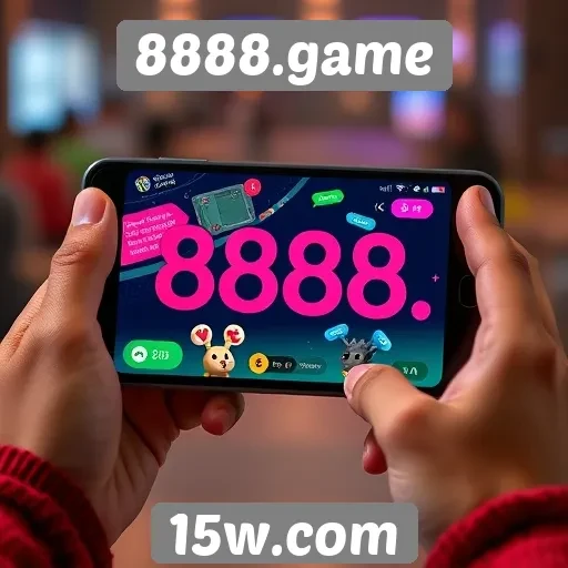 Acessibilidade do site 8888.game em dispositivos móveis
