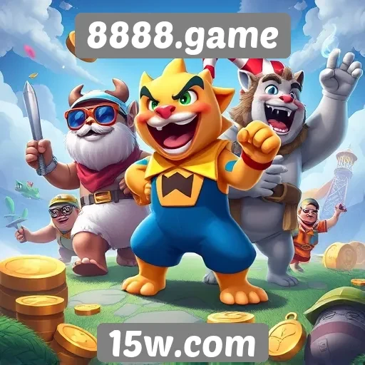 Exploração da variedade de jogos disponíveis no 8888.game